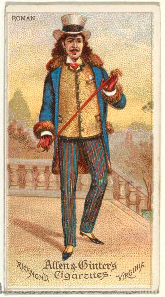 Roman, from World's Dudes series (N31) for Allen & Ginter Cigarettes MET DP838503