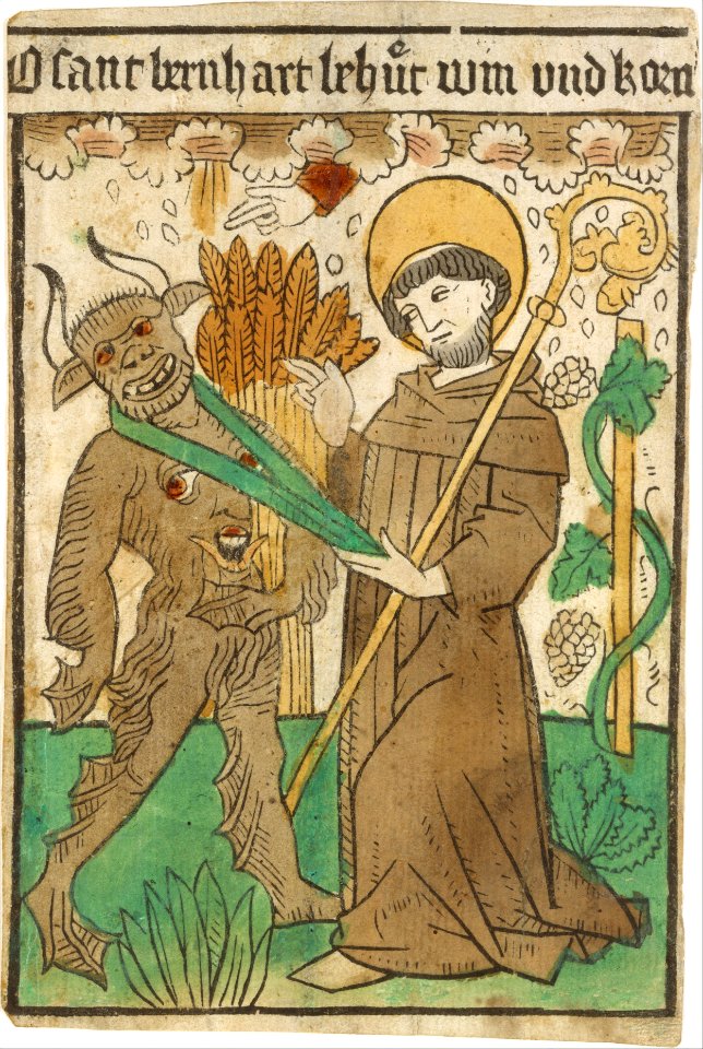 Saint Bernard Vanquishing the Devil MET DT6948