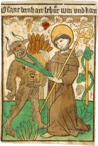 Saint Bernard Vanquishing the Devil MET DT6948