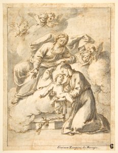 Saint Cajetan of Thiene Holding the Infant Jesus MET DP812227