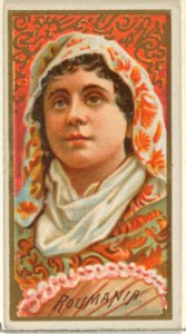 Roumania, from the Types of All Nations series (N24) for Allen & Ginter Cigarettes MET DP836457