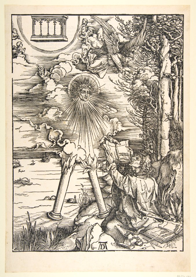 Saint John Devouring the Book, from The Apocalypse MET DP816918