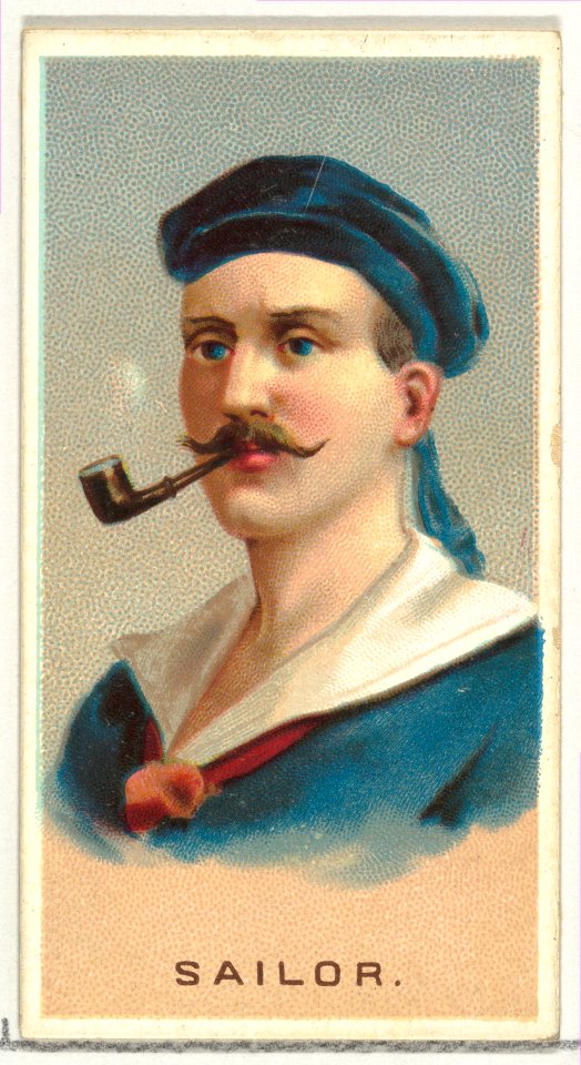 Sailor, from World's Smokers series (N33) for Allen & Ginter Cigarettes MET DP838670