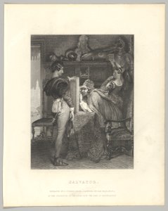 Salvator, from The Art Journal 1848, opposite p. 252 MET DP836175