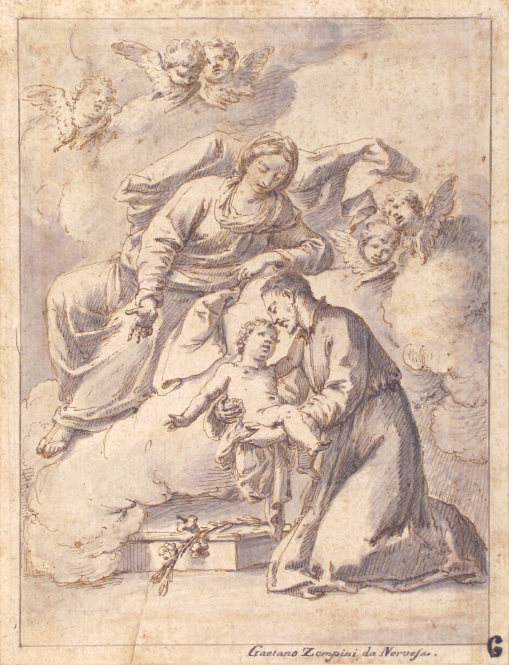 Saint Cajetan of Thiene Holding the Infant Jesus MET 66.53.6