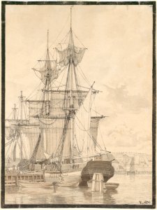 Sailing Vessels at Wilders Plads, Copenhagen MET DP108223