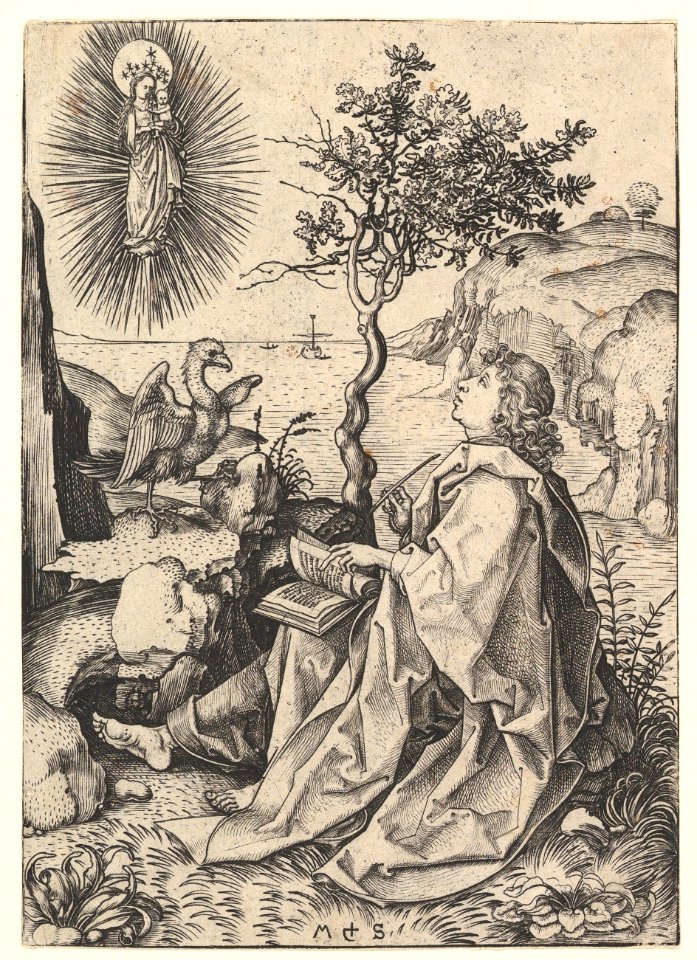 Saint John on Patmos MET DP819993