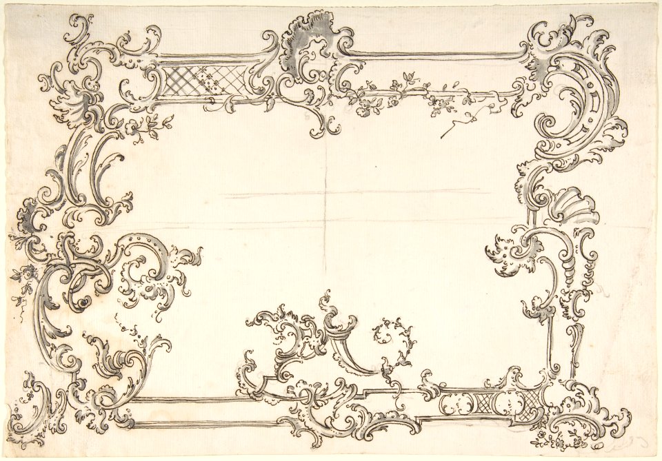 Rococo Design for a Frame MET DP803651