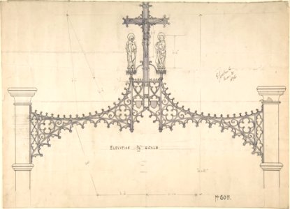 Rood and screen MET DP805684