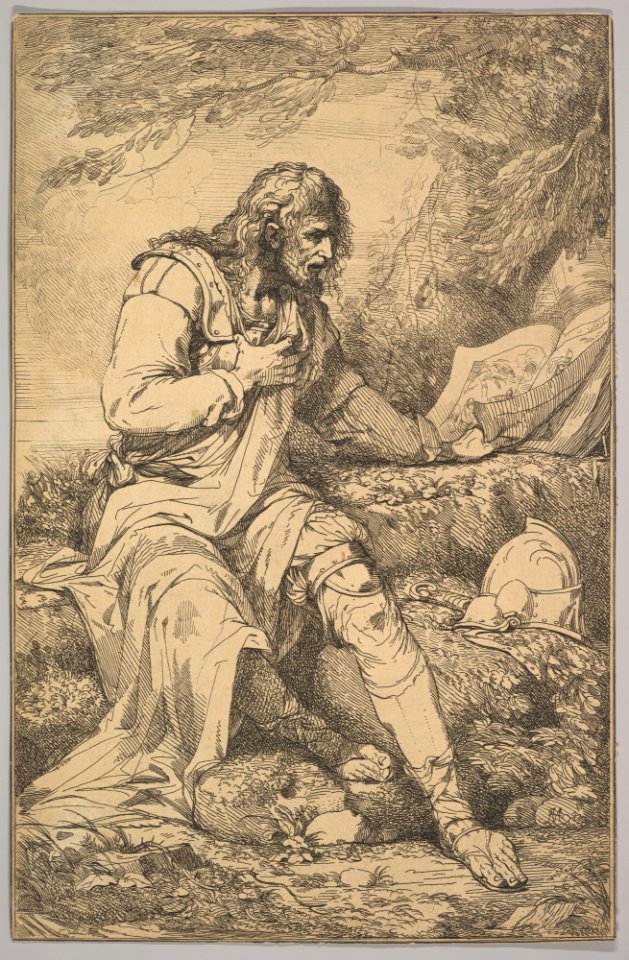 Salvator Rosa (from Fifteen Etchings Dedicated to Sir Joshua Reynolds) MET DP828488