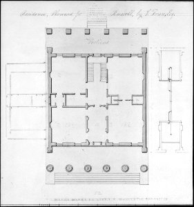Residence, Planned for Russell, by I. Town, Esq. MET MM49045