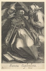 Sancta Euphrolyna, from the series Female Hermits MET DP210626