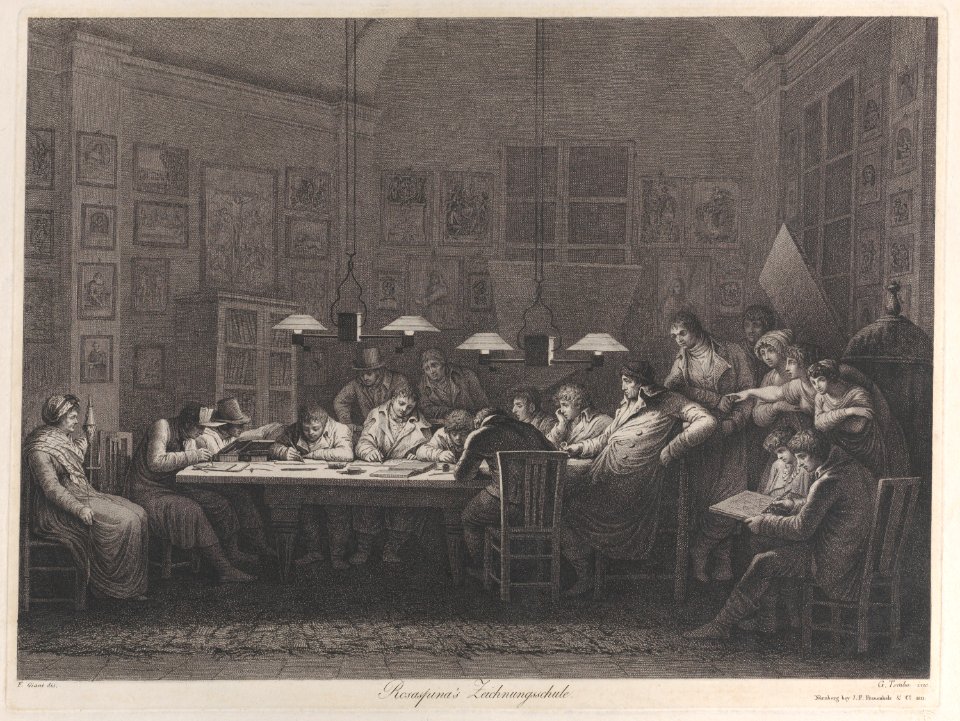 Rosaspina's drawing academy Met DP885407