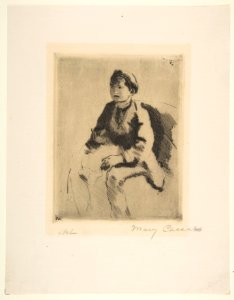 Robert Holding a Cat MET DP815159