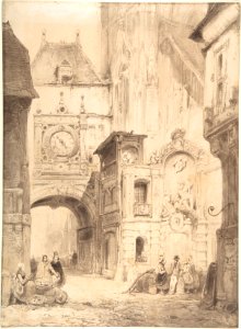 Rue du Gros Horloge, Rouen MET DP800950