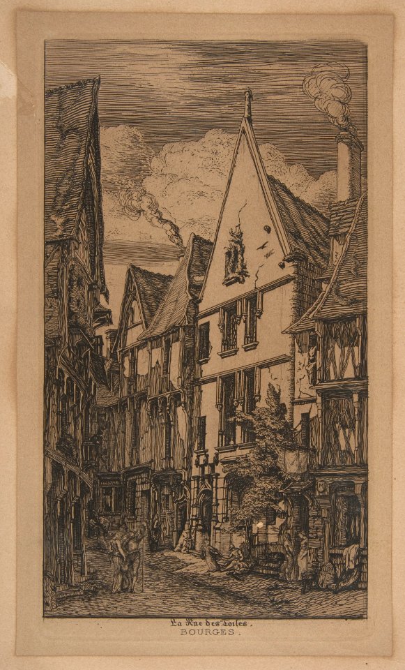 Rue des Toiles, Bourges MET DP813133
