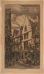 Rue des Toiles, Bourges MET DP813133