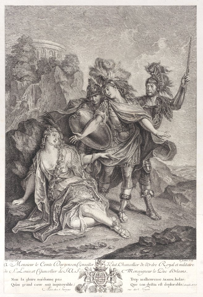 Rinaldo abandoning Armida Met DP884566