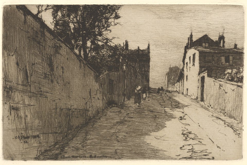 Rue du Mon Cenis, Monmartre MET DP845446