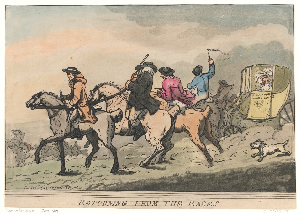 Returning from the Races MET DP872067