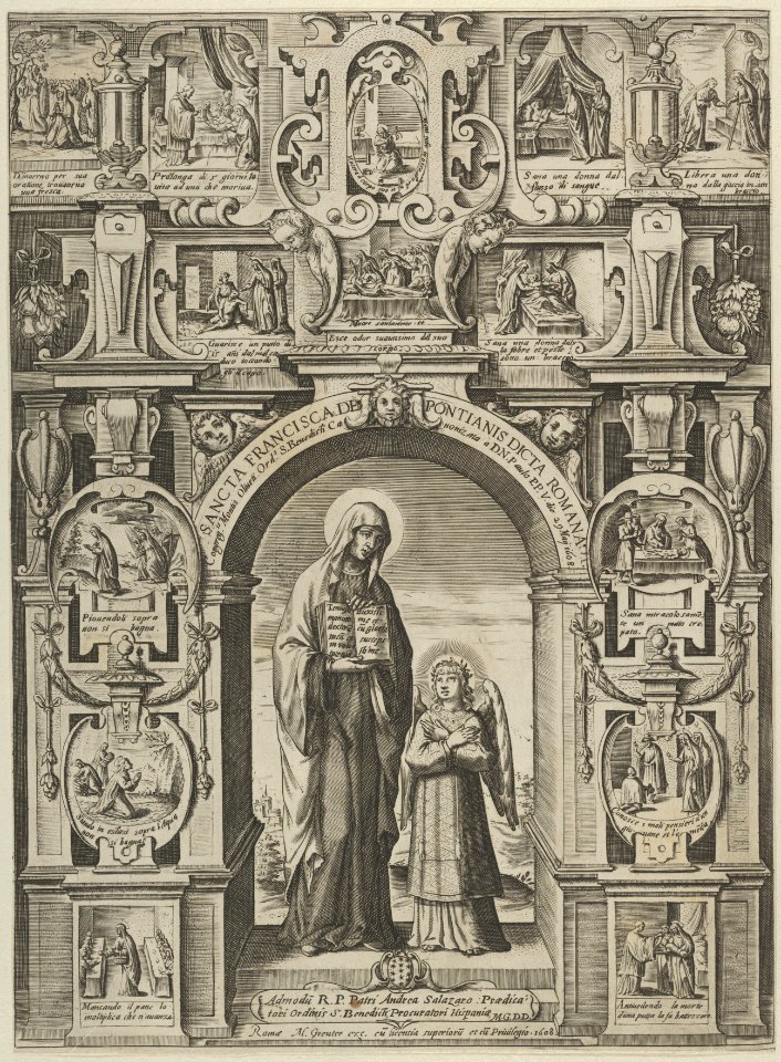 Sancta Francisca de Pontainis Dicta Romana MET DP853535