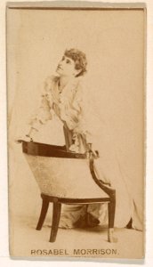 Rosabel Morrison, from the Actresses series (N245) issued by Kinney Brothers to promote Sweet Caporal Cigarettes MET DP859172