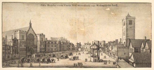 Sala Regalis cum Curia West-monasterÿ, vulgo Westminster haal (Westminster Hall) MET DP823330
