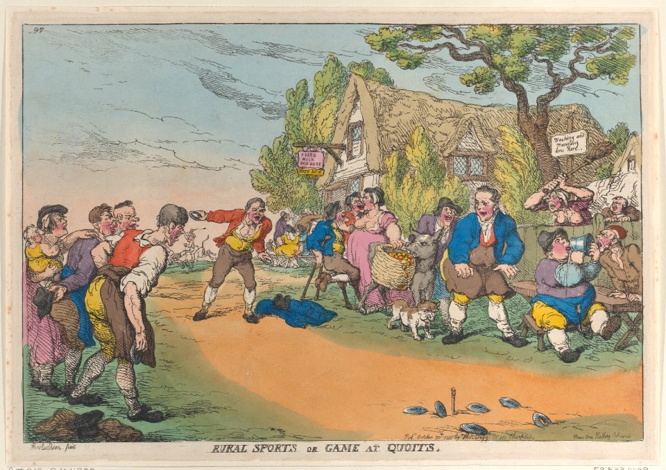 Rural Sports or Game at Quoits MET DP883756