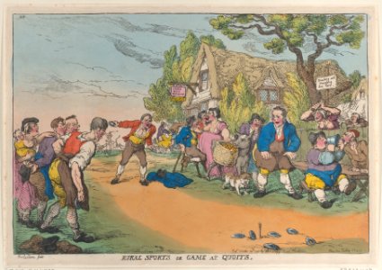 Rural Sports or Game at Quoits MET DP883756