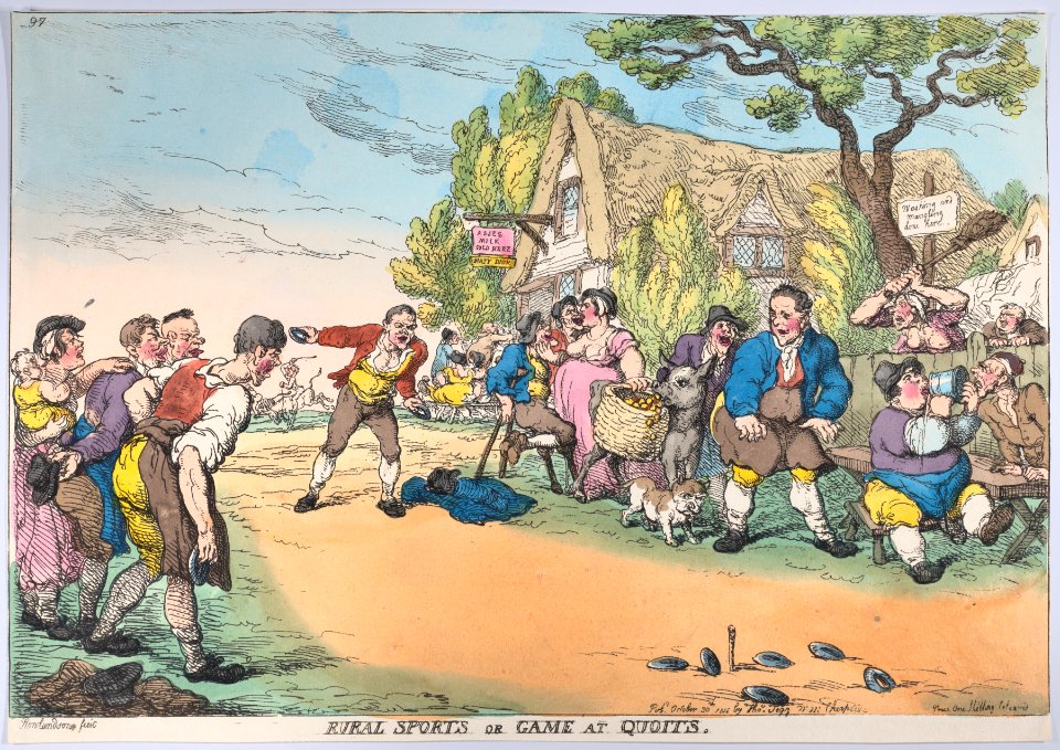 Rural Sports or Game at Quoits MET DP881758