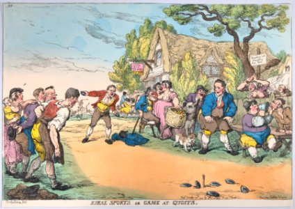 Rural Sports or Game at Quoits MET DP881758
