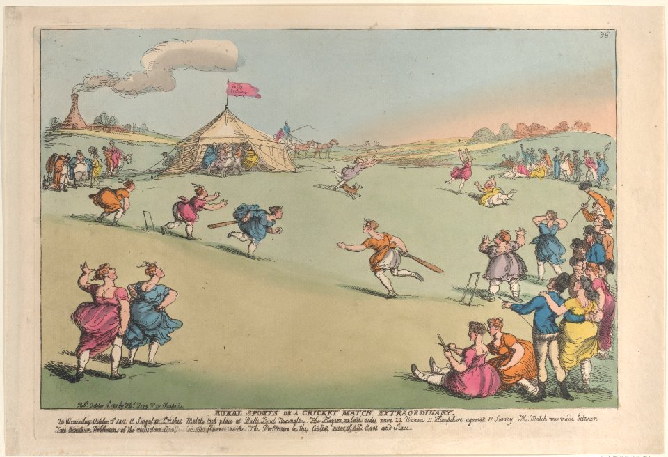 Rural Sports or a Cricket Match Extraordinary MET DP883773