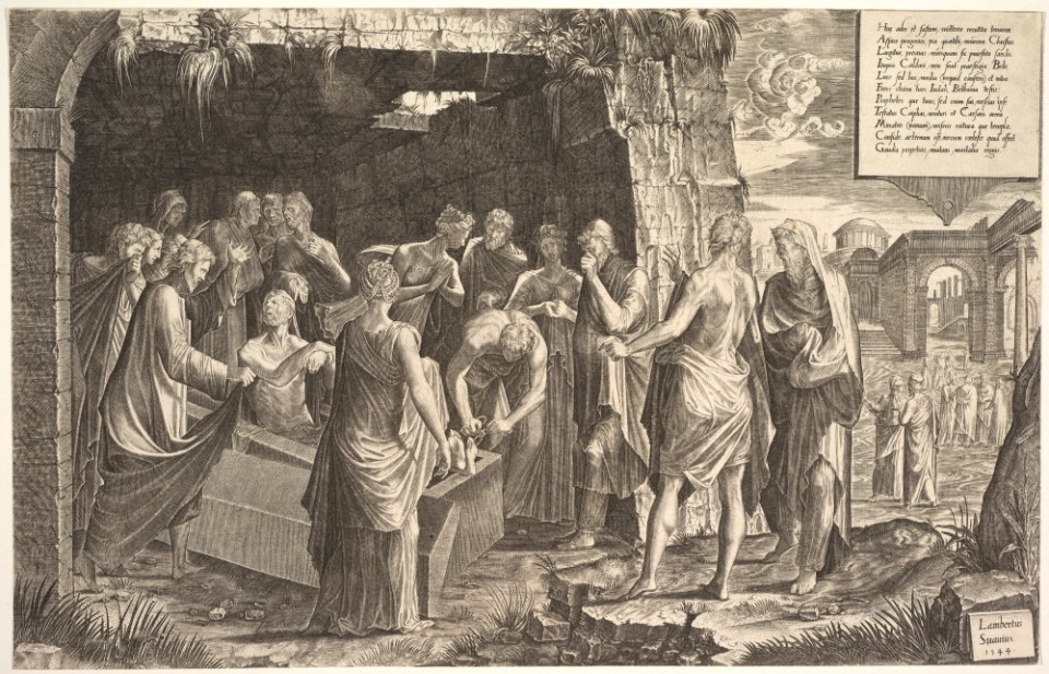 Resurrection of Lazarus MET DP828134