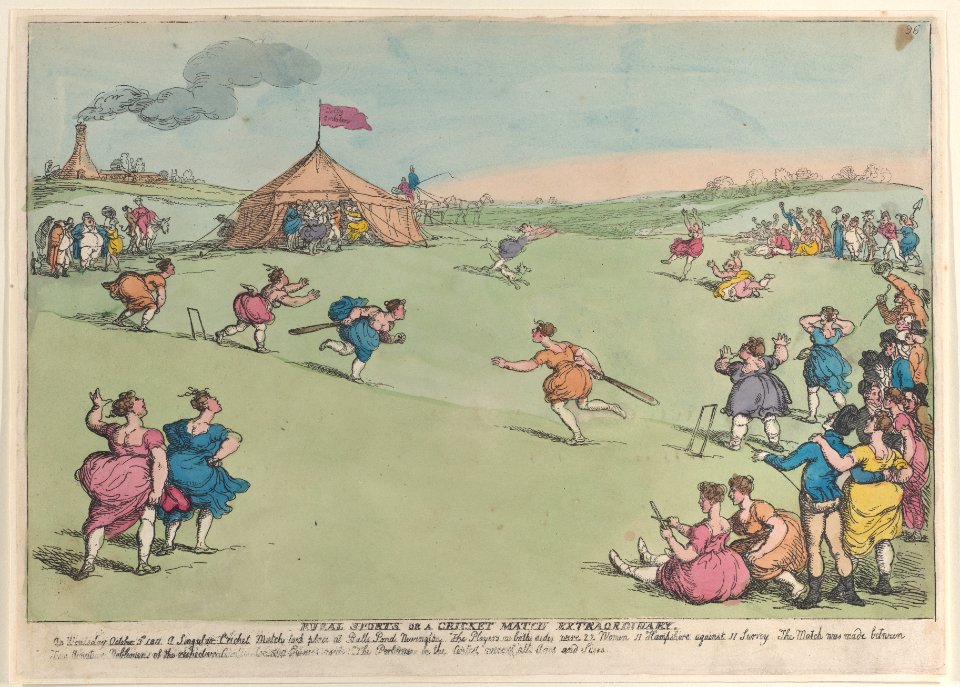 Rural Sports or a Cricket Match Extraordinary MET DP883743