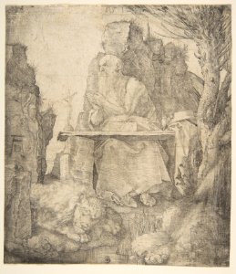 Saint Jerome by the Pollard Willow MET DP815730