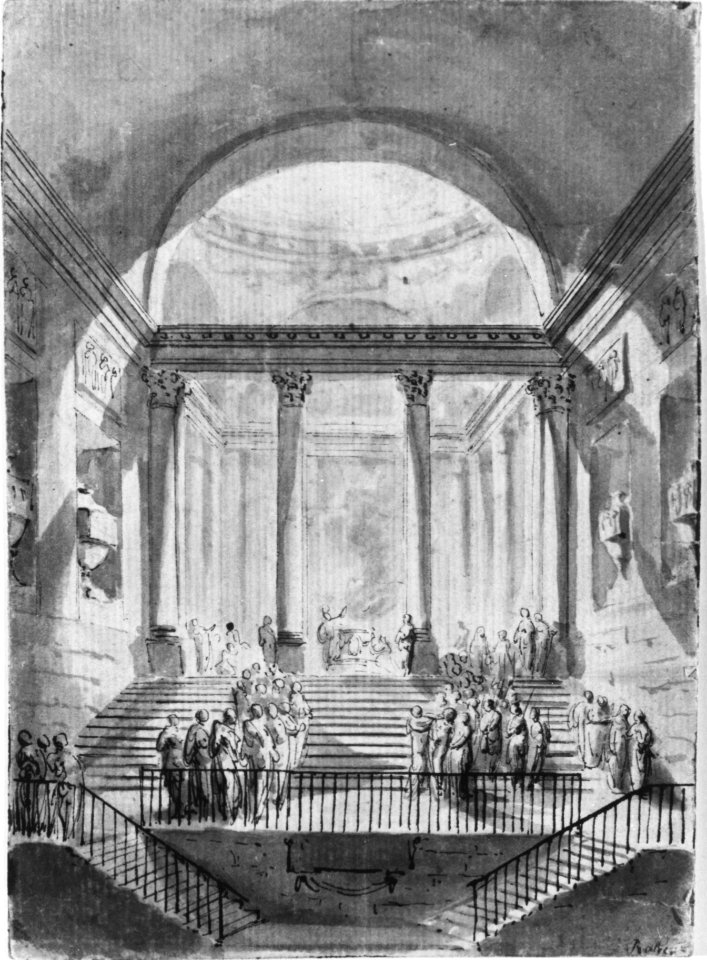 Sacrifice in a Classical Building MET 171258