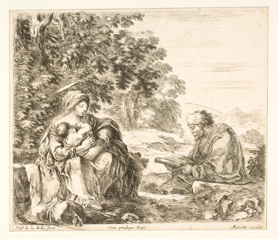 Rest on the Flight into Egypt MET DP817239