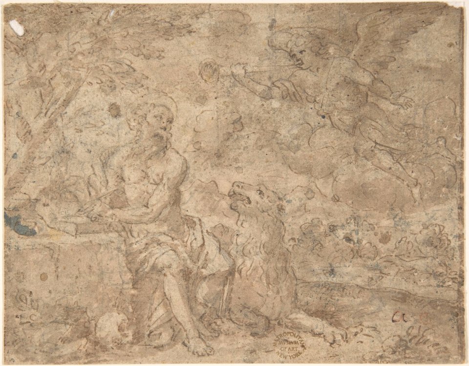 Saint Jerome in the Wilderness MET DP802450