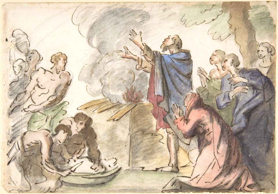 Sacrifice of Noah (?) MET DP803662