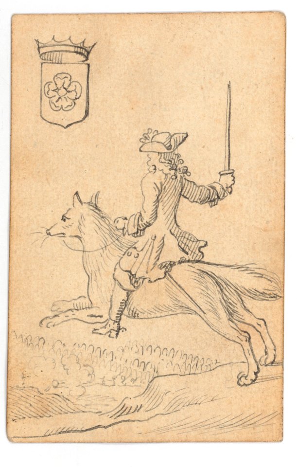 Rose King- A Man Astride a Fox MET DP145124