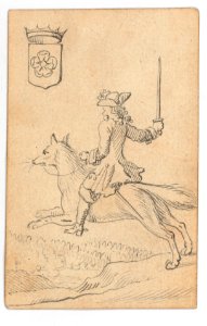 Rose King- A Man Astride a Fox MET DP145124