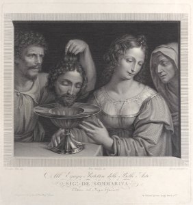 Salome and the head of Saint John the Baptist Met DP885510