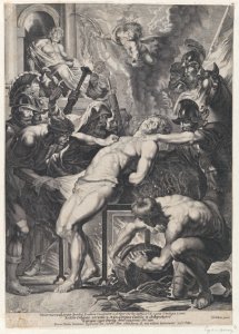 Saint Lawrence at the Stake MET DP876910