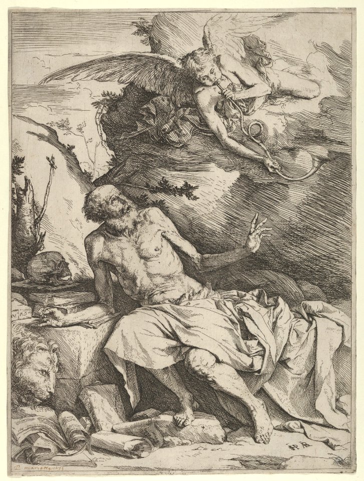 Saint Jerome Hearing the Trumpet of the Last Judgment MET DP836406