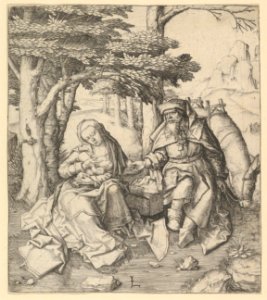 Rest on the Flight Into Egypt MET DP818931