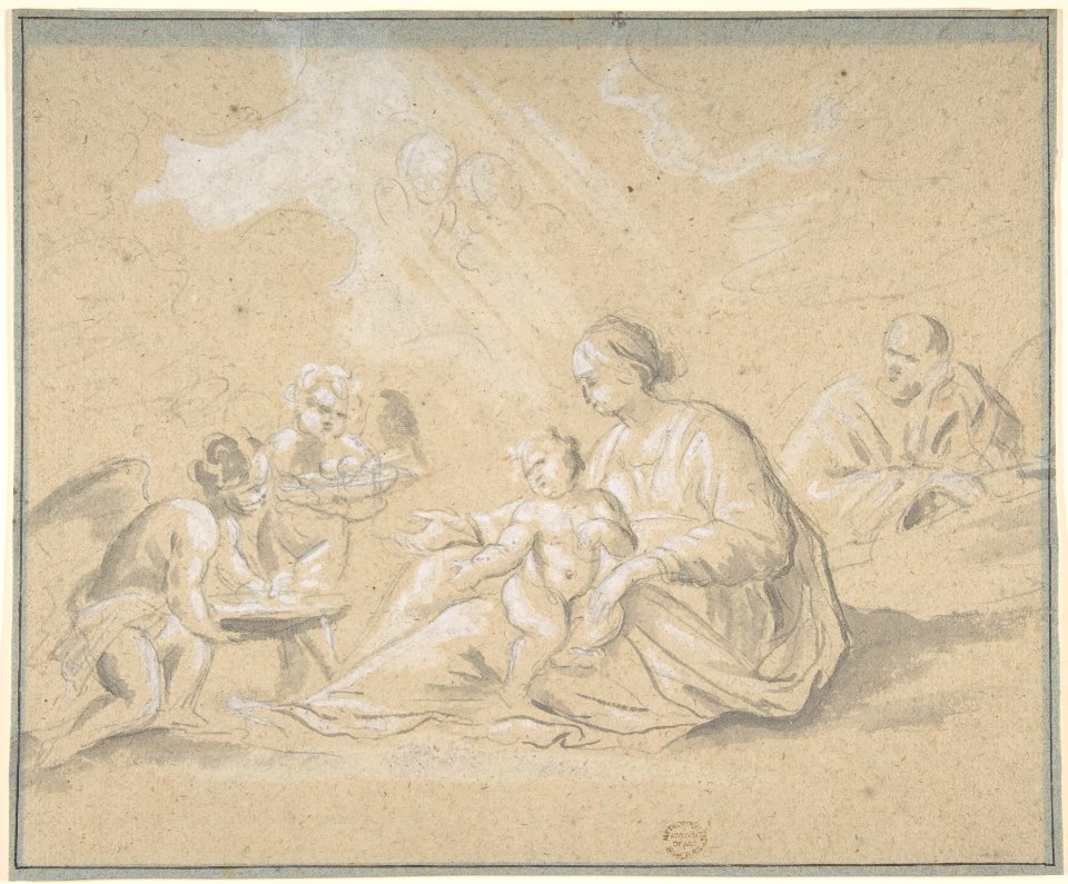 Rest on the Flight into Egypt MET DP802180