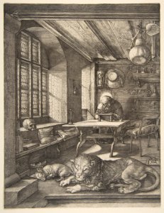 Saint Jerome in His Study MET DP815749