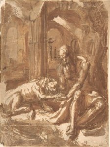 Saint Jerome and the Lion MET DP802314