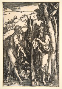 Saint John the Baptist and Saint Onuphrius MET DP816407