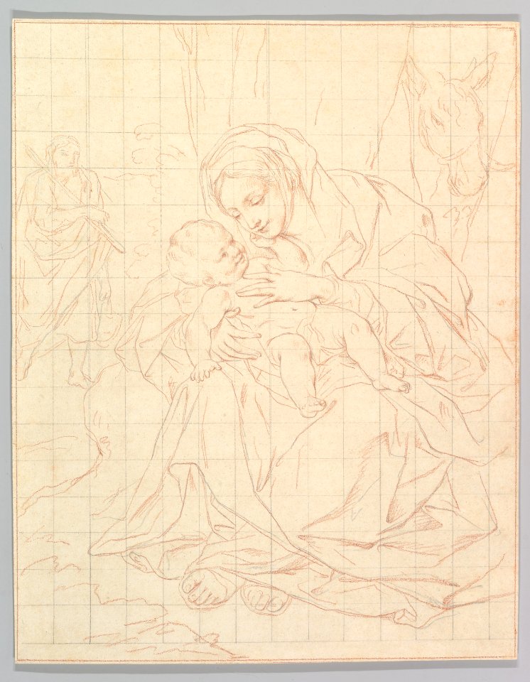 Rest on the Flight into Egypt MET DP820720